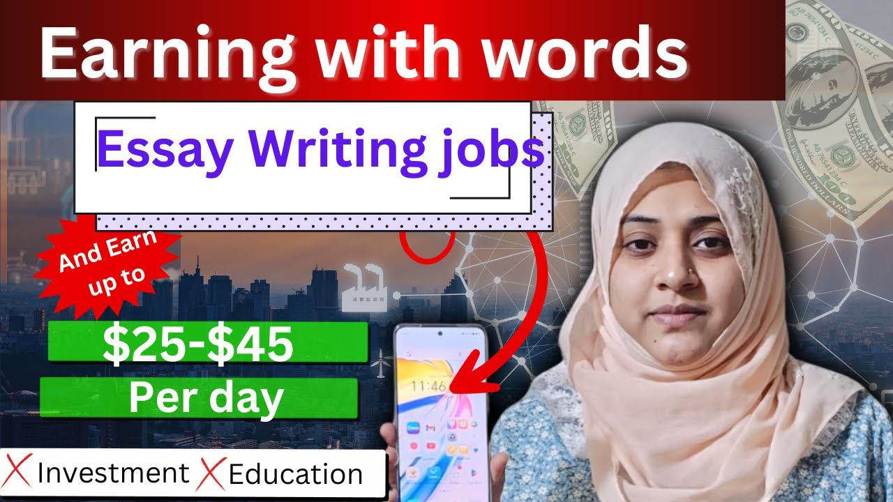 make money by writing essays online