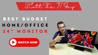 Best Budget 24" Monitor for Home and Office!  It`s awesome!
