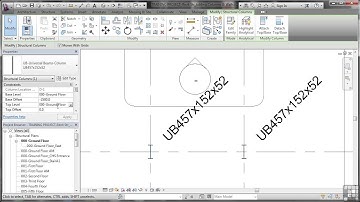 Revit Structure 2014 Tutorial | Modifying Columns