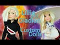 Custom Doll Repaints!  Lillie and Gladion from Pokemon Sun and Moon MH/EAH OOAK