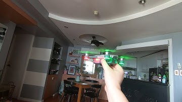 Dji Spark Indoors has no drift on yaw. Rock solid with Optical flow.