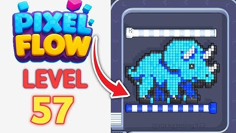 Pixel Flow Level 57 Walkthrough