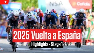 Vuelta Espaa 2025 Stage 1 Highlights