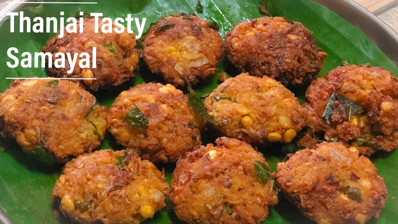 Masala Vada recipe How to make crispy paruppu vada Hotel Style