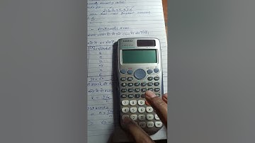 Standard Deviation using Casio 991 Scientific Calculator