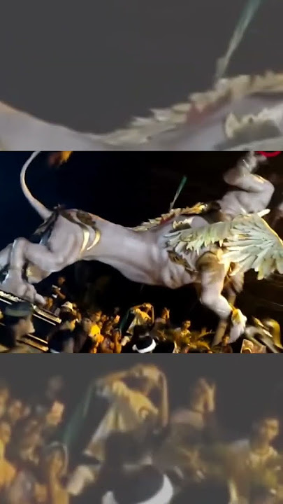 MENGANDUNG BAWANG, OGOH-OGOH PATAH DIARAK @LIVVROBERT #bali #ogohogoh #nyepi #pengerupukan