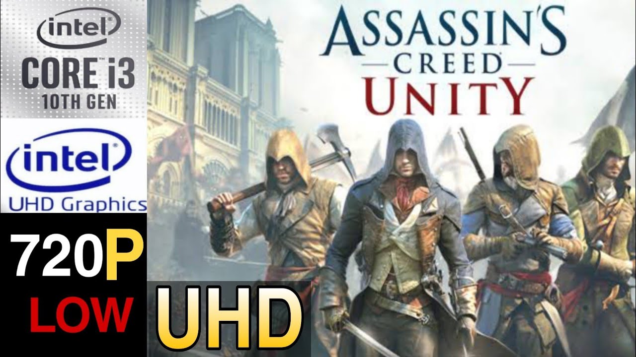 Assassin's Creed Valhalla Intel UHD G1, i3-1005G1