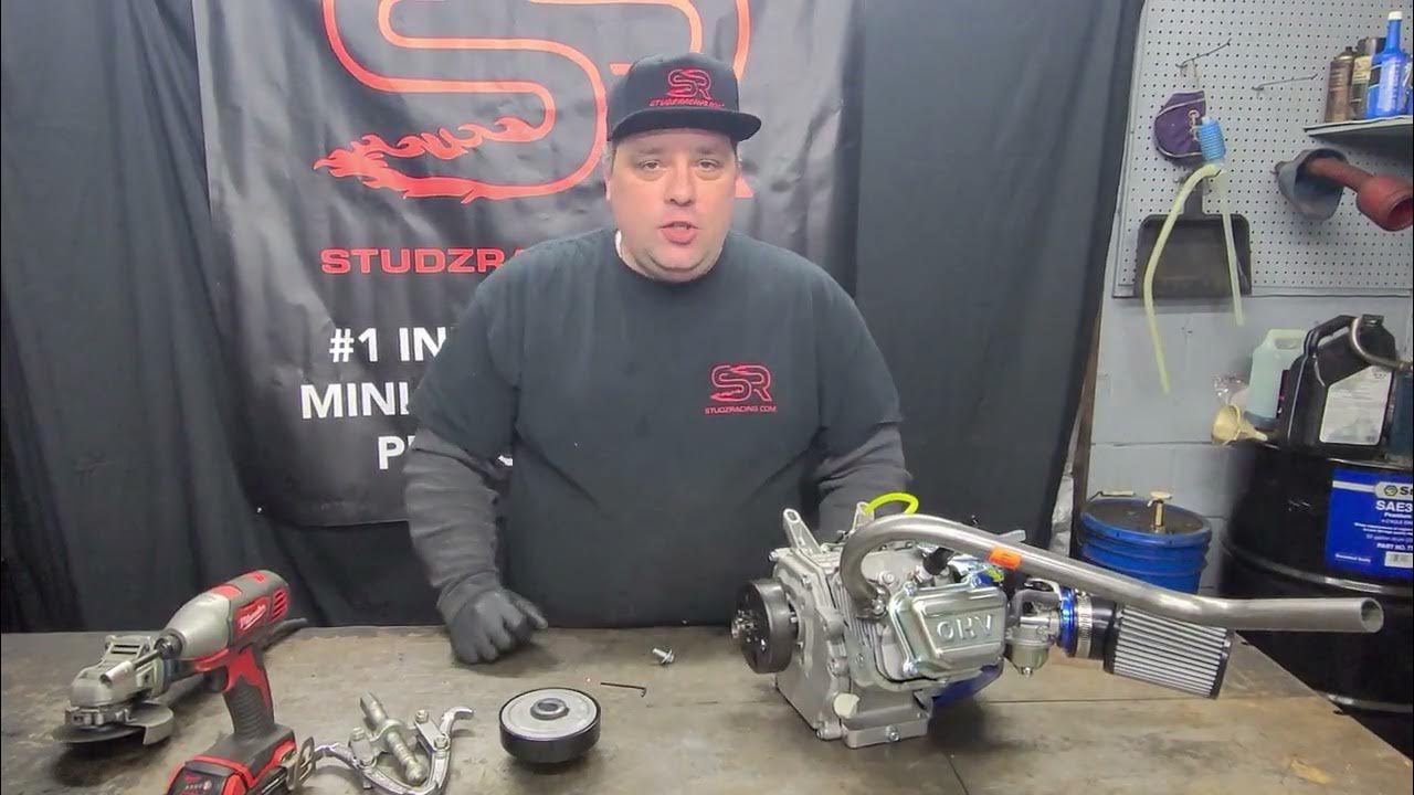 Mini Bike Clutch Removal And install YouTube