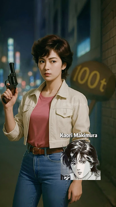 City Hunter anime transformed into reality #aivideo #anime #cityhunter