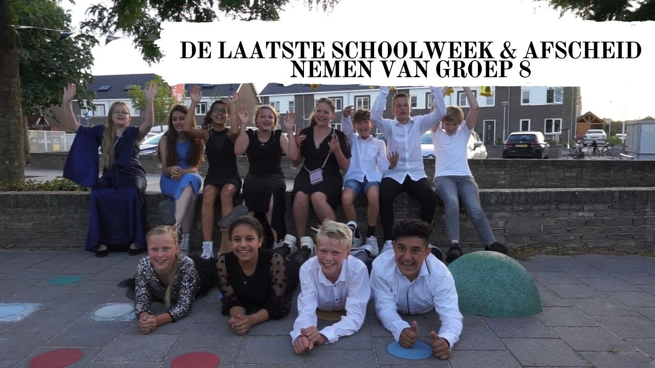 DE LAATSTE SCHOOLWEEK & AFSCHEID NEMEN VAN GROEP 8 | WEEKVLOG 84
