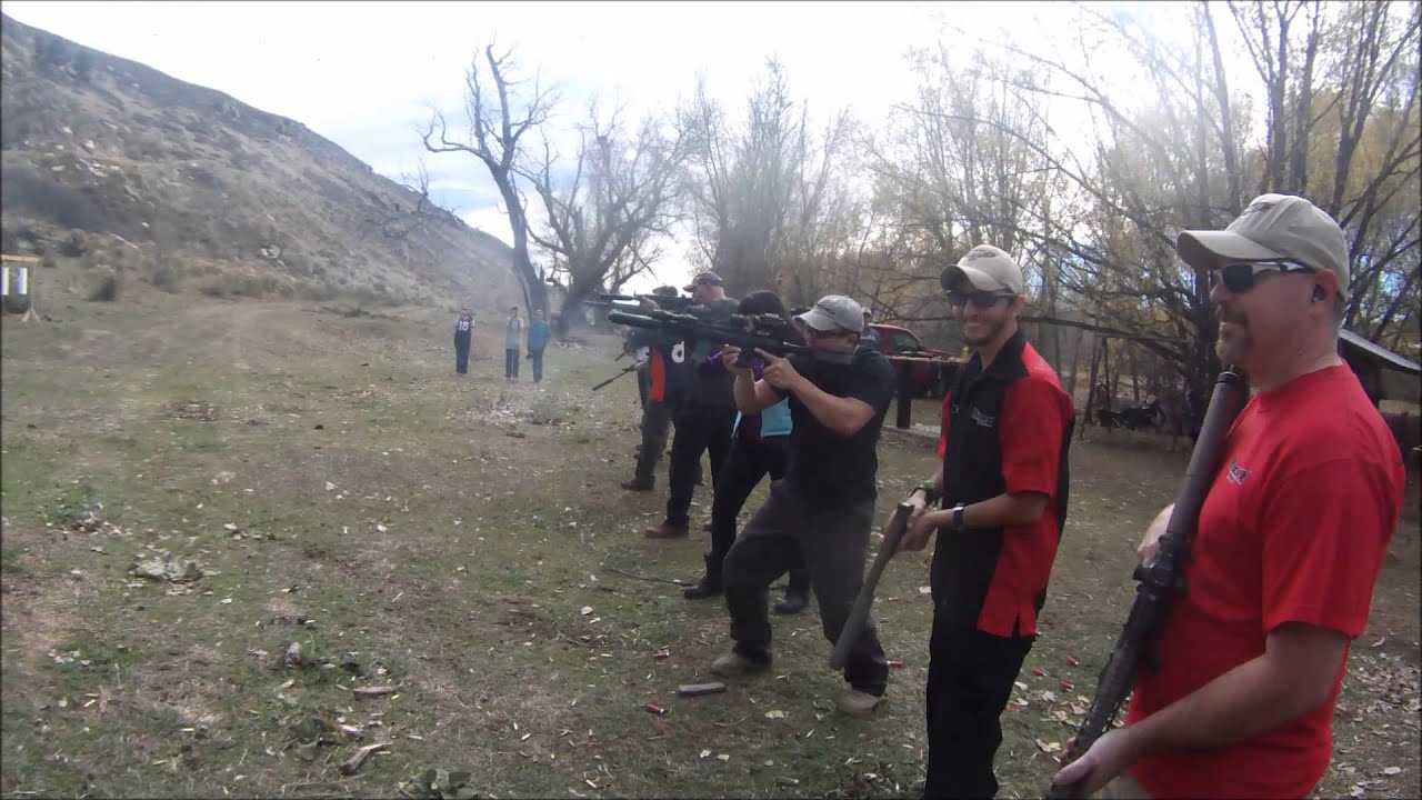 Suppressed firing line ~ Phoenix Weaponry