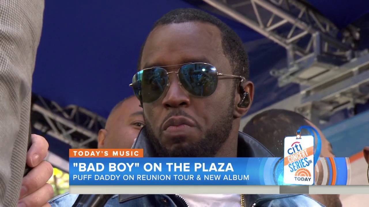 Puff Daddy  The Family Reunion On The Today Show 21st May 2016