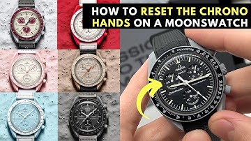 How to Reset the Chronograph Hands on a Moonswatch