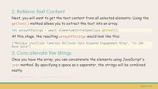 Concatenating Multiple span Elements in Protractor E2E Tests
