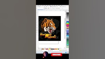 How to Create a Vector with CorelDraw #coreldrawtutorial #masicuk #coreldraw #graphicdesign