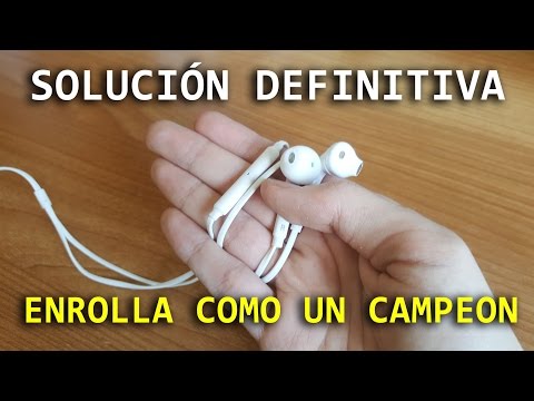 Video: Cómo Doblar Auriculares Portátiles Para Que No Se Enreden