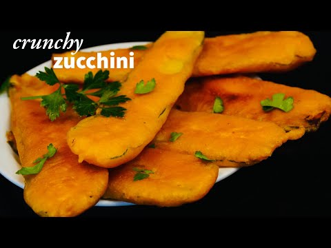 The CRISPIEST amp TASTIEST ZUCCHINI I39ve Ever EatenVEGAN COURGETTE PAKORA