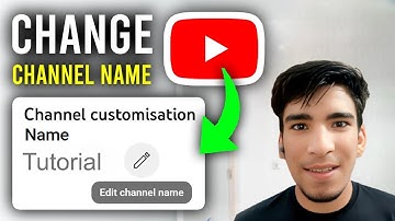 How To Change YouTube Channel Name