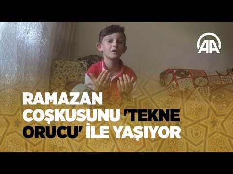 Ramazanı hissetmek isteyen