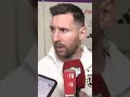 Messi después de la derrota con Arabia Saudita: “es un golpe muy duro pero hay que confiar”