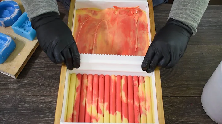 Strawberry Oatmeal Cold Process Soap Making
