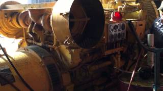 Cat 3508 With Genset - Engine Running