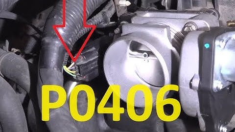 Causes and Fixes P0406 Code: Exhaust Gas Recirculation Sensor A Circuit High