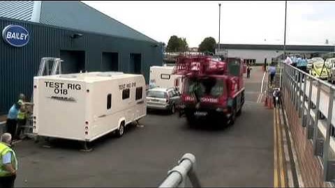 Bailey Pegasus caravan - trial of strength