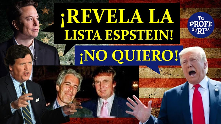 TRUMP EN LA CUERDA FLOJA. CADA VEZ MÁS REPUBLICANOS Y EX ALIADOS EXIGEN REVELAR LISTA EP$TEIN