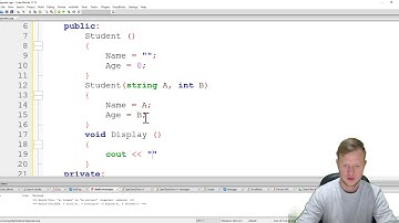 14. C++ Programming - Separate Interface From Implementation (C++ Class Definition)