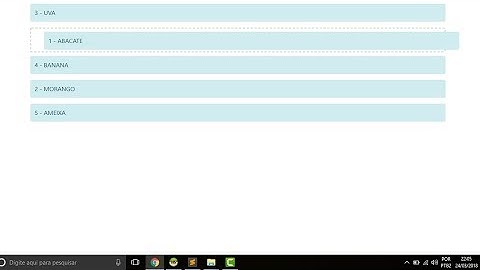 ARRASTAR, SOLTAR E ORDENAR CONTEÚDO COM JQUERY, PHP E MYSQL