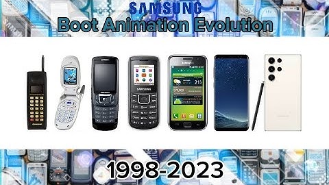 Samsung Boot Animation evolution 1998-2023 #samsung #fpsamsung #samsungphone #samsungevolution