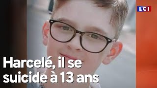 Harcelé, il se suicide à 13 ans