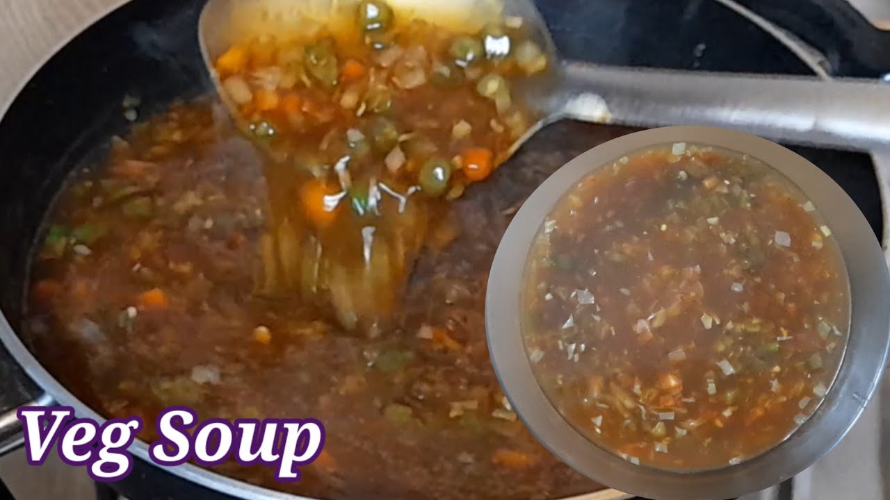 Simple And Easy Vegetable Soup l Veg Soup Recipe l Aayansh Kitchen