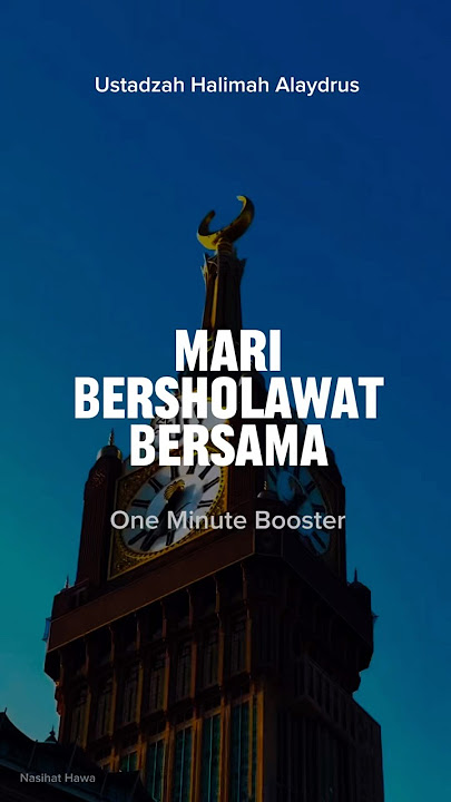Allahumma sholli ala sayyidina Muhammad ❤️ // Ustadzah Halimah Alaydrus