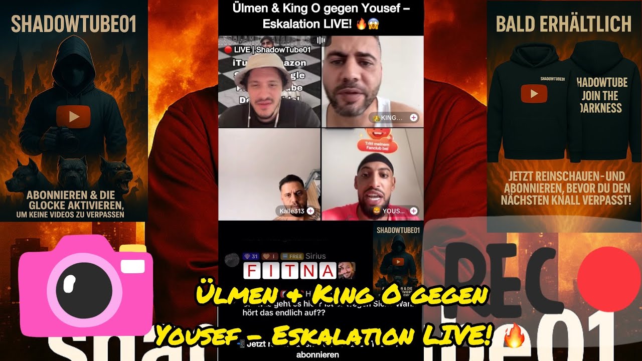 Ülmen & King O gegen Yousef – Eskalation LIVE! 🔥😱