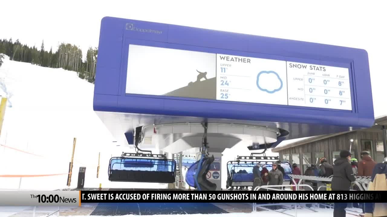 Big Sky Resort debuts first 8person chairlift in North America YouTube