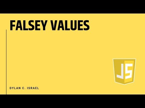 Falsey Values | JavaScript and Front End Interview Prep with Dylan ...