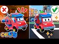 SUPER SPIDER TRUCK needs a new chimney|Emergency Vehicles for kids|Car Repair