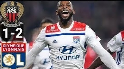 NICE VS  LYON ( 1 /2 ) MATCH VICTOIRE DE LYON A LA DERNIER MINUTE 🔥🔥🔥