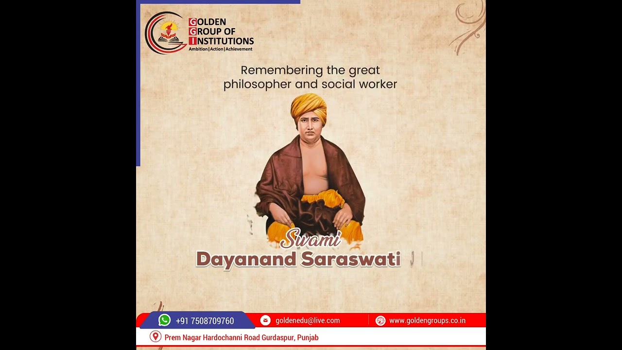 Swami Dayanand Saraswati Jayanti