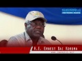 PRESIDENT KOROMA LIFT REGIONAL TRAVEL BAN IN SIERRA LEONE