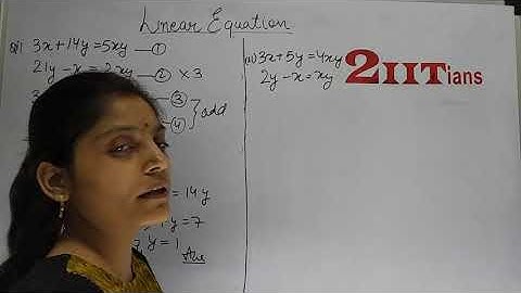 Simultaneous Linear Equations Exercise 5.4 Q3 Class 9 Maths ICSE ML Aggarwal Solutions