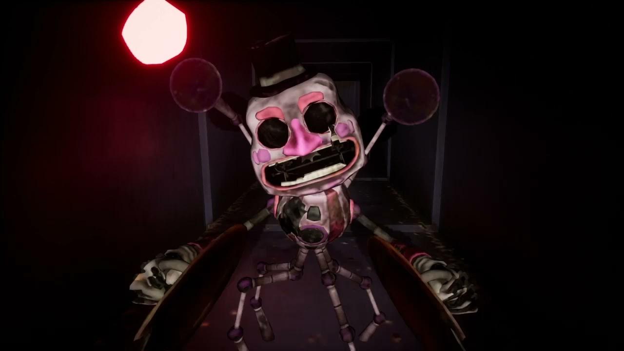 Wind up music man jumpscare (fnaf sc) YouTube