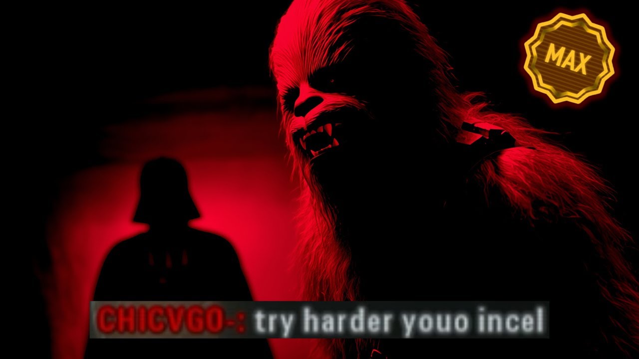 MAX Level EMOTING Chewbacca Makes A FOOL Of Himself | Battlefront II |