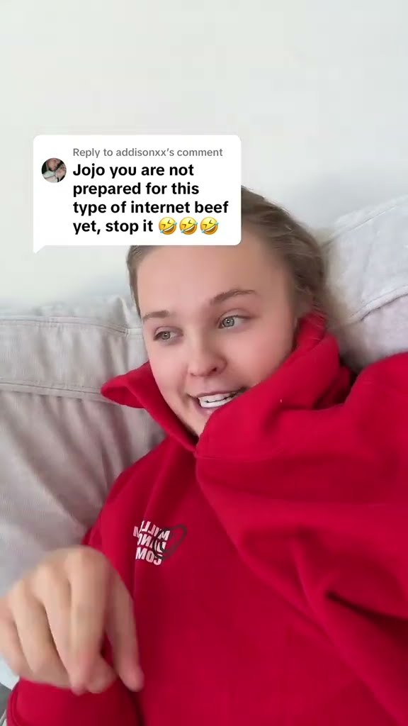 Replying to @addisonxx  tea #itsjojosiwa