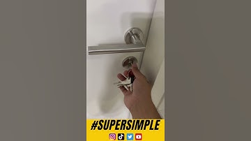 How To Unlock A Door With Keys