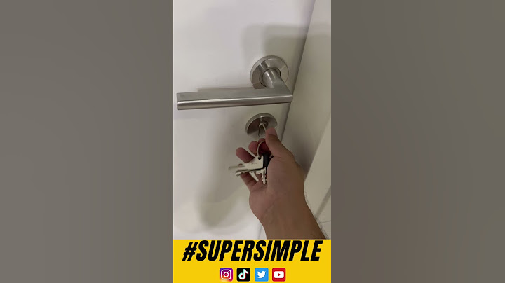 How To Unlock A Door With Keys