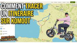 Débuter sur Komoot : Tracer son premier itinéraire #trottinetteelectrique #bike #tutorial