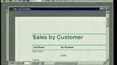 How to use Microsoft  Access  ( part 13 of 13 )